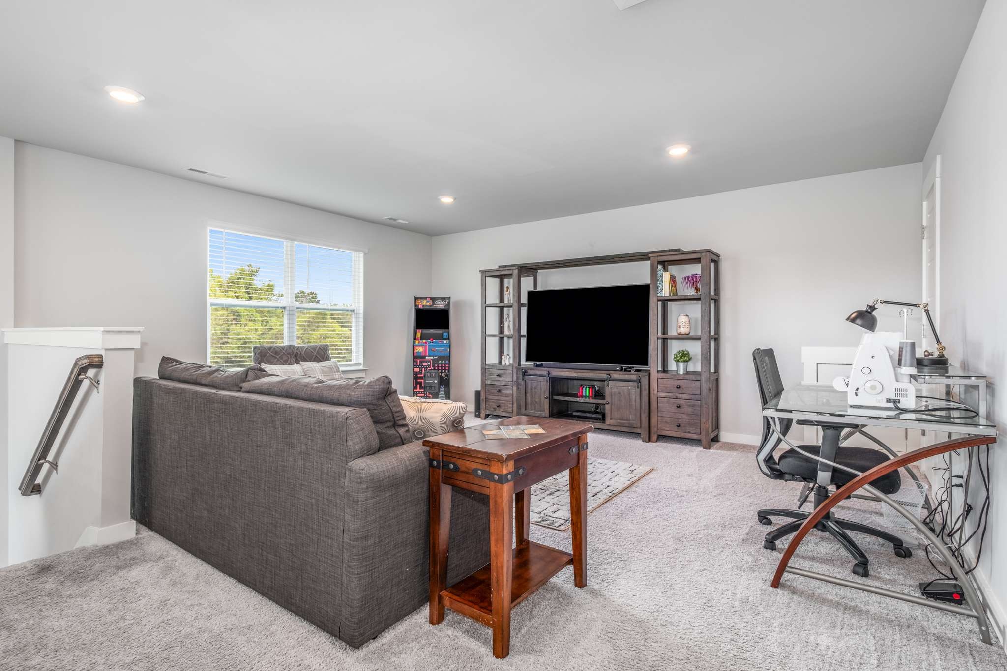 3122 Rift Lane Murfreesboro, TN 37130 - Photo 39 of 55 a living room with furniture and a flat screen tv