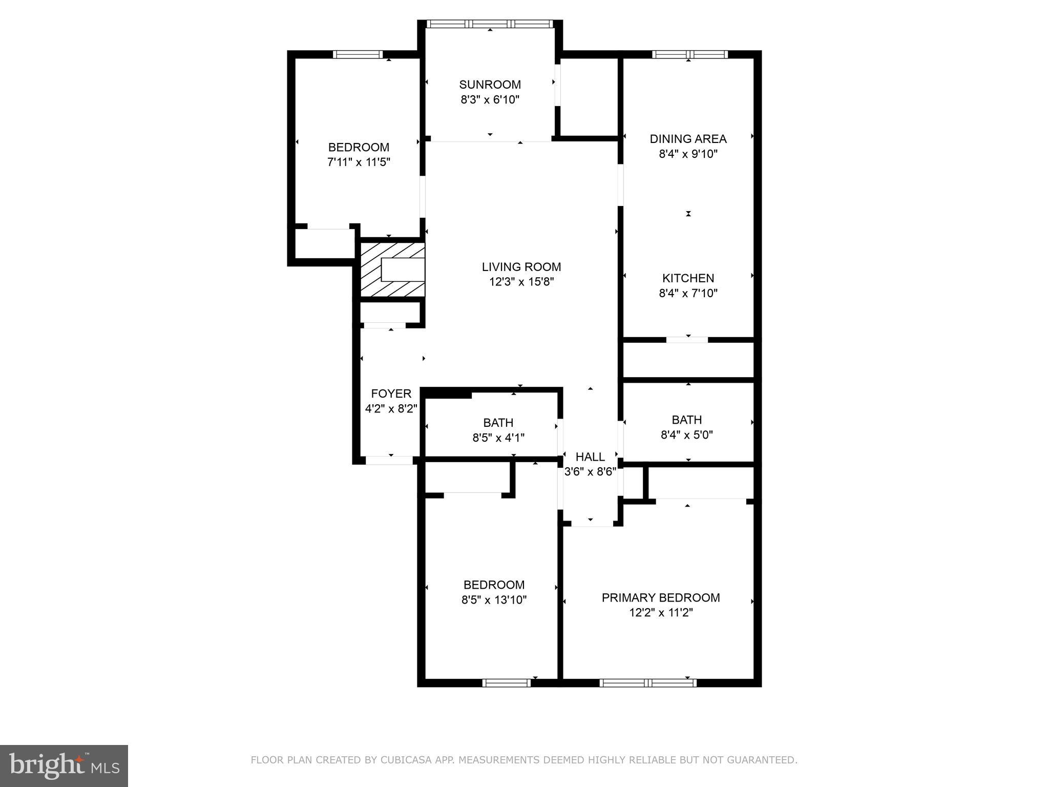 6 Normandy Square Court, Unit 2CF Silver Spring, MD 20906 - Photo 42 of 42 a picture of a floor plan
