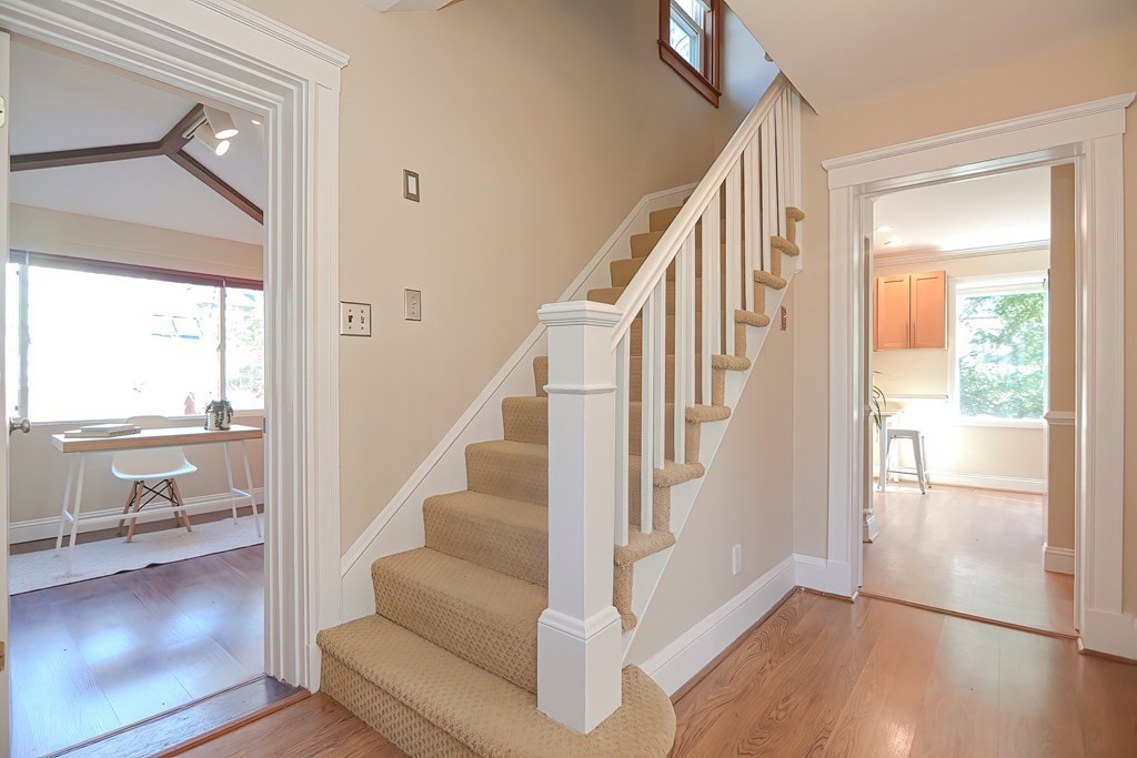 39 Pine Crest Road Newton, MA 02459 - Photo 2 of 39 a view of entryway and hall with wooden floor