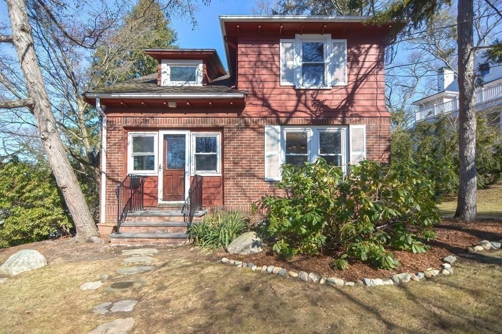 39 Pine Crest Road Newton, MA 02459 - Photo 31 of 39 front view of a house with a tree