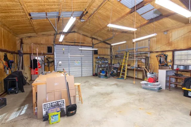 a storage room with lots of stuff