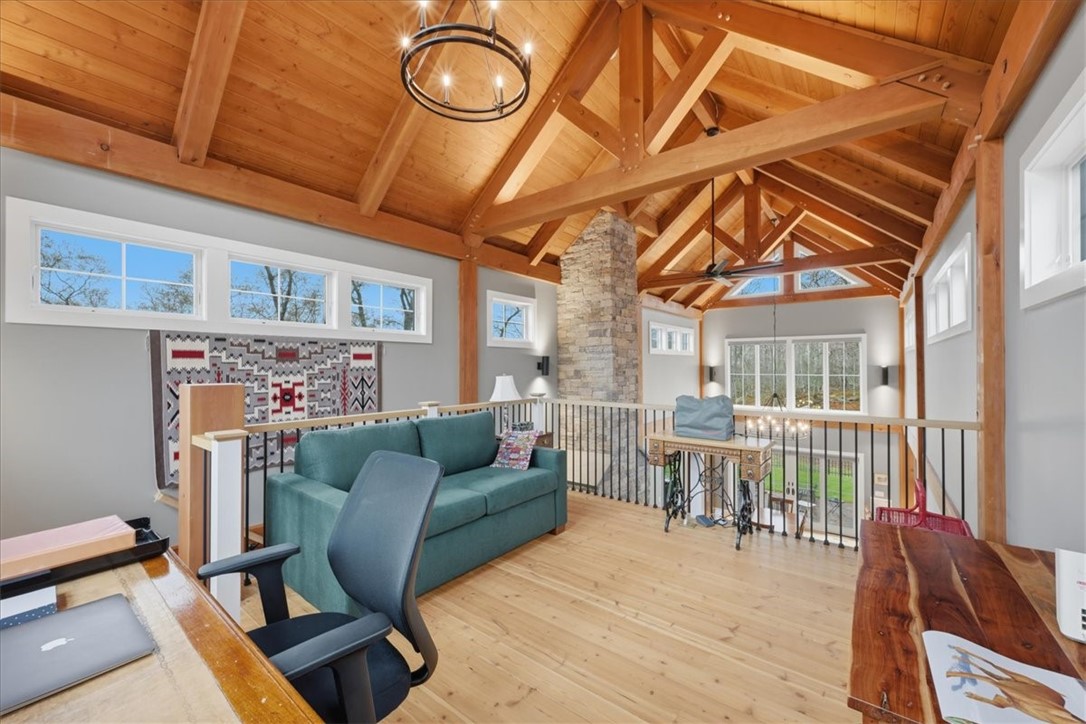 18 Fallon Trail Westerly, RI 02891 - Photo 28 of 31 The only room on the 2nd floor with dramatic views could be your perfect getaway office, reading room, craft room or childrens playroom.