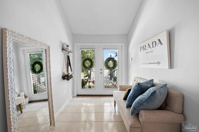 a view of livingroom with furniture and window