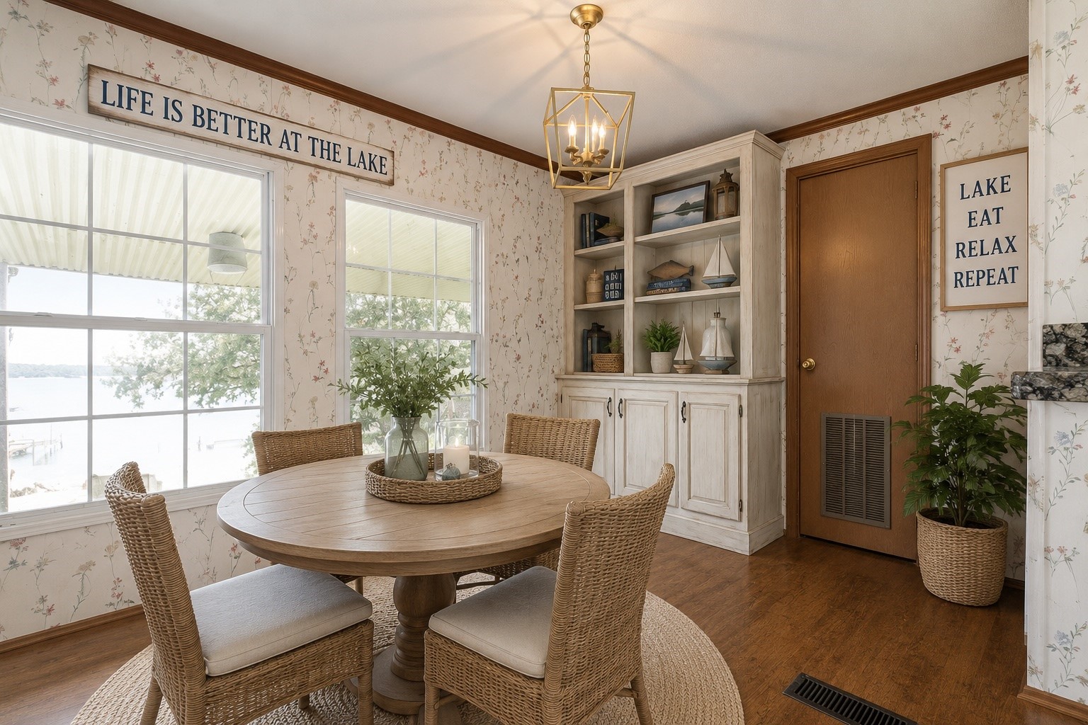 207 Vivian Road Onalaska, TX 77360 - Photo 16 of 34 a dining room with furniture and window