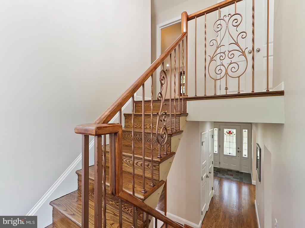 903 Penn Valley Road Media, PA 19063 - Photo 34 of 52 Open, bright stairway to the 2nd floor.