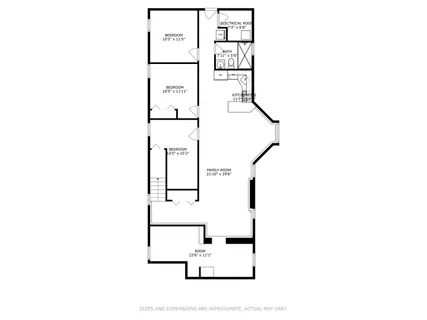 a picture of floor plan
