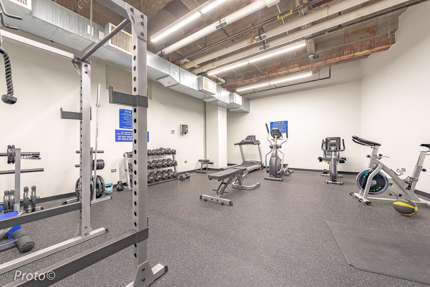 20 North State Street, Unit 1012 Chicago, IL 60602 - Photo 26 of 26 a view of a room with gym equipment