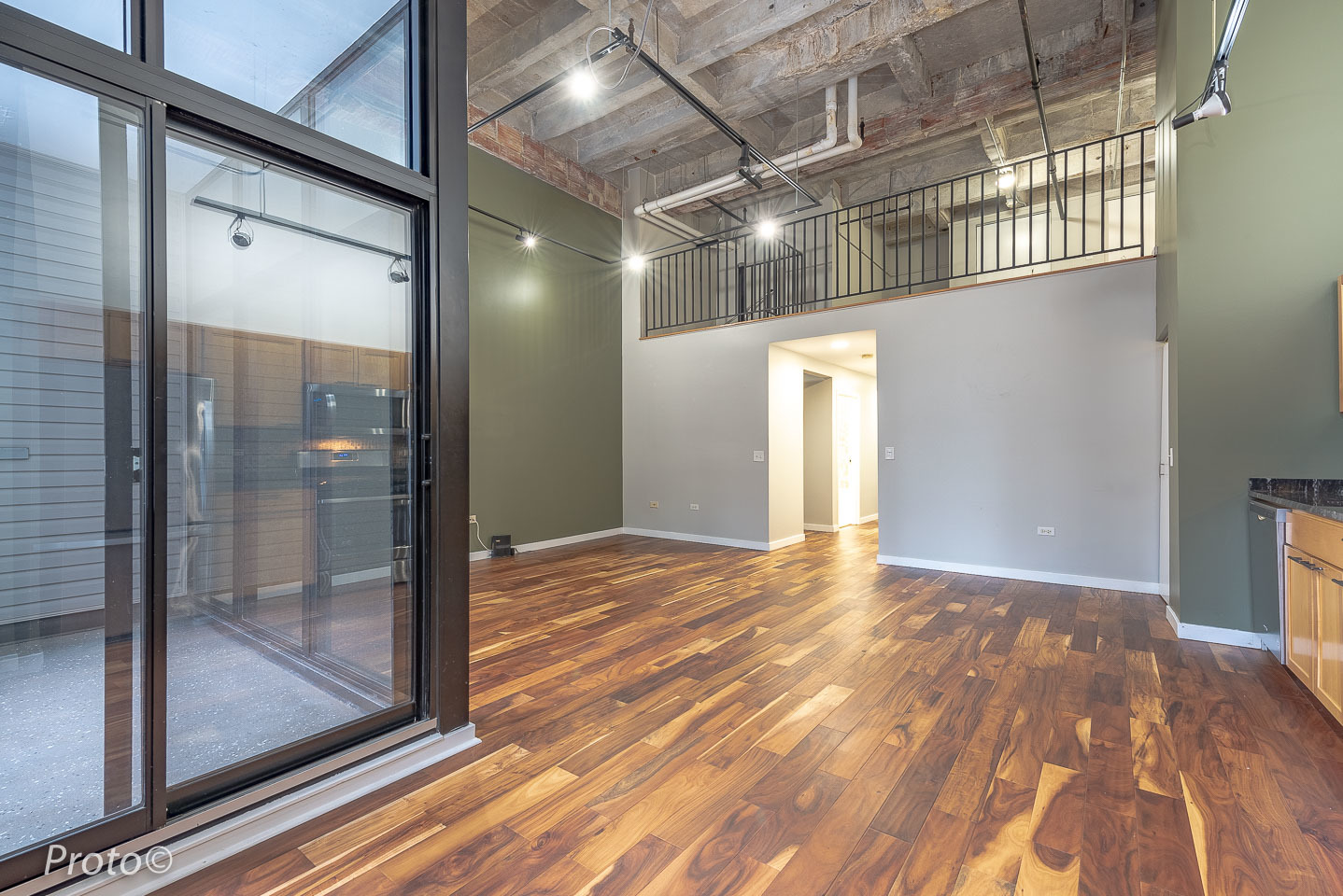 20 North State Street, Unit 1012 Chicago, IL 60602 - Photo 7 of 26 a view of a hallway with wooden floor