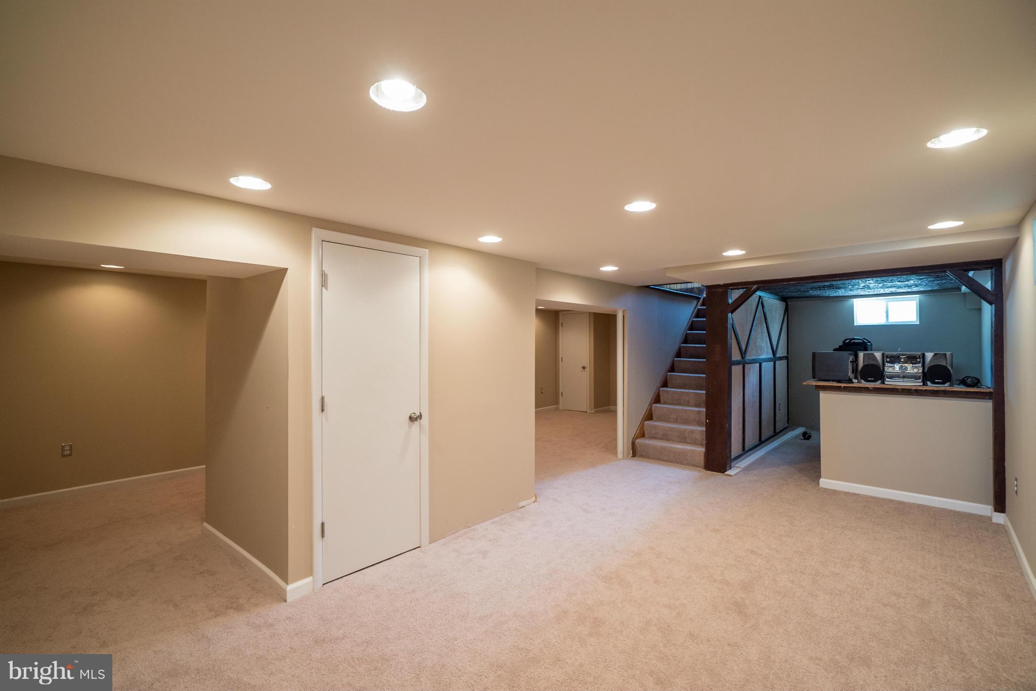 414 Brownell Road Baltimore, MD 21220 - Photo 22 of 30 Large Rec Room in Basement