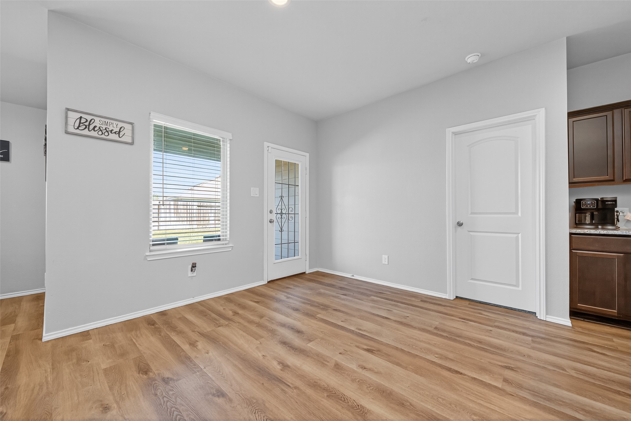 23706 Blodgett Peak Trail Spring, TX 77373 - Photo 12 of 31 a view of empty room with wooden floor and fan