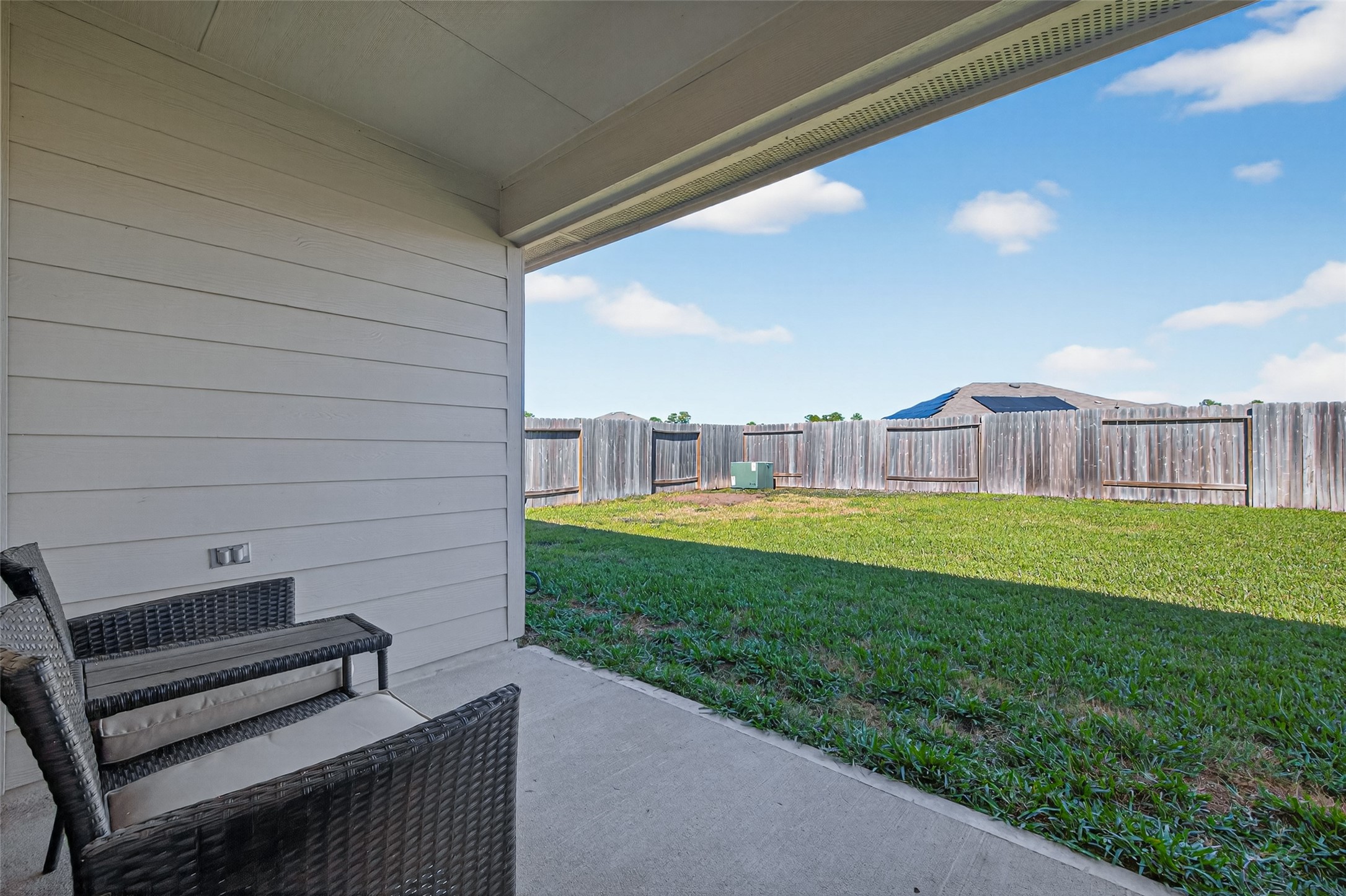 23706 Blodgett Peak Trail Spring, TX 77373 - Photo 25 of 31 a view of a two chairs in the patio