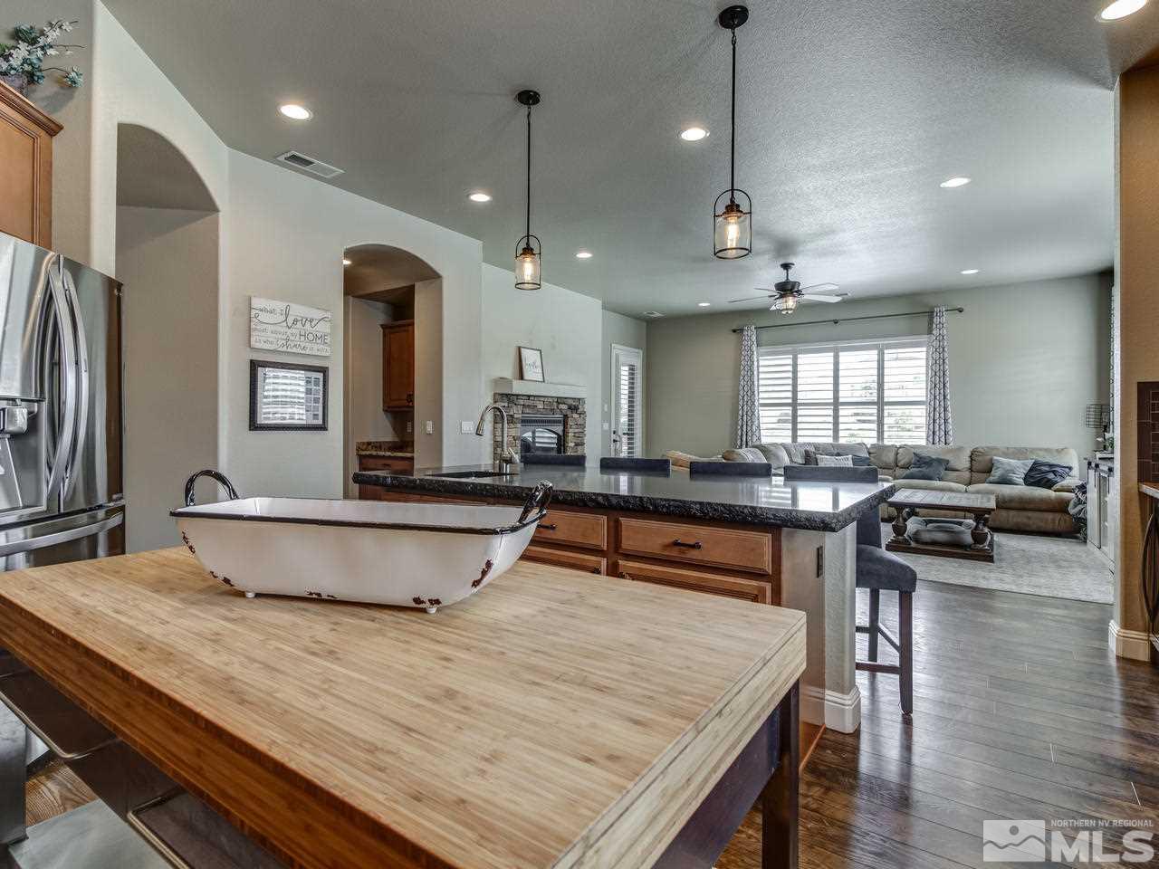 505 Split Rail Court Sparks, NV 89441 - Photo 6 of 25 a large kitchen with lots of counter space a sink and appliances