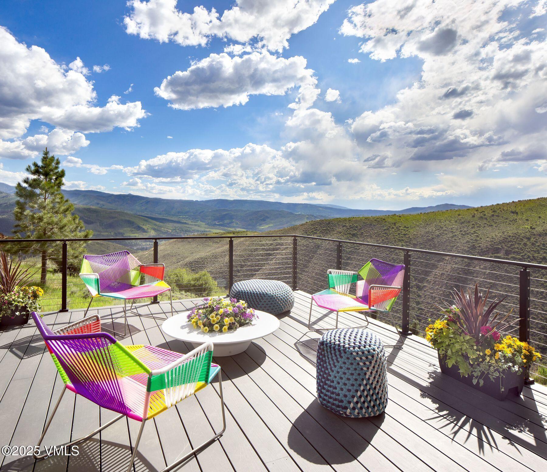 4380 June Point Avon, CO 81620 - Photo 27 of 52 Patio Area Summer