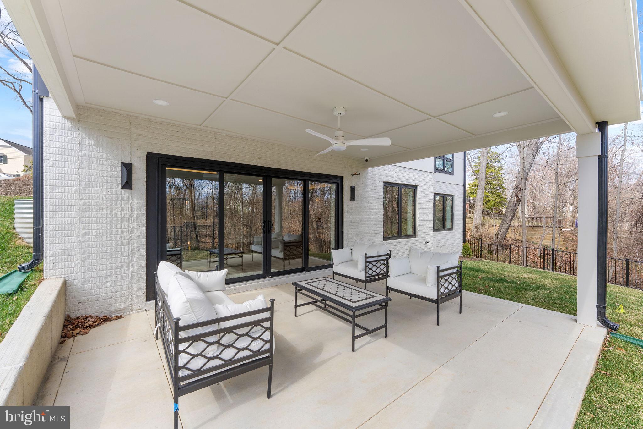 3113 Circle Hill Road Alexandria, VA 22305 - Photo 68 of 78 Outdoor living space with gas hook up for grilling