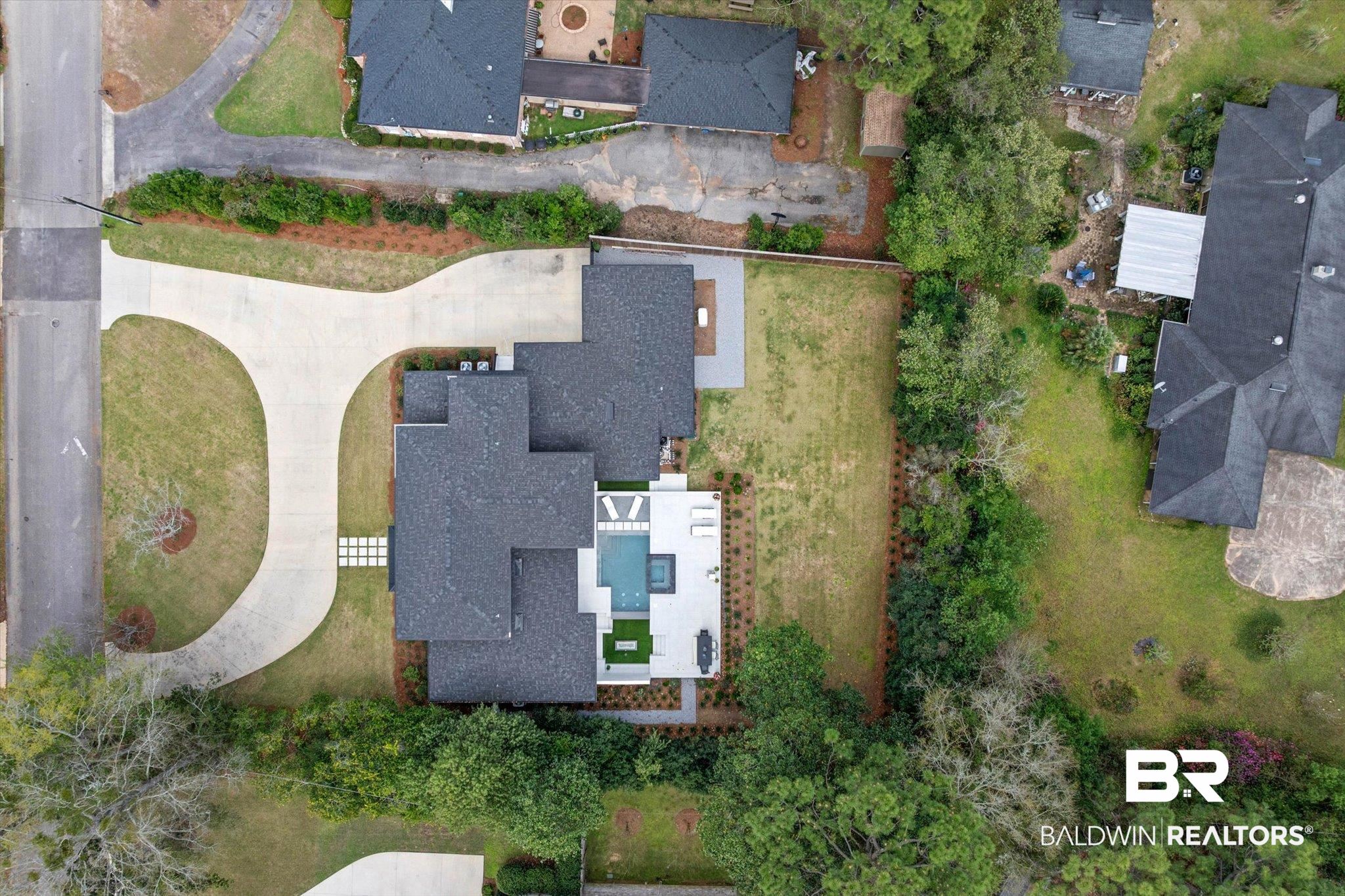 69 Jordan Lane Mobile, AL 36608 - Photo 50 of 57 Aerial view of residential area