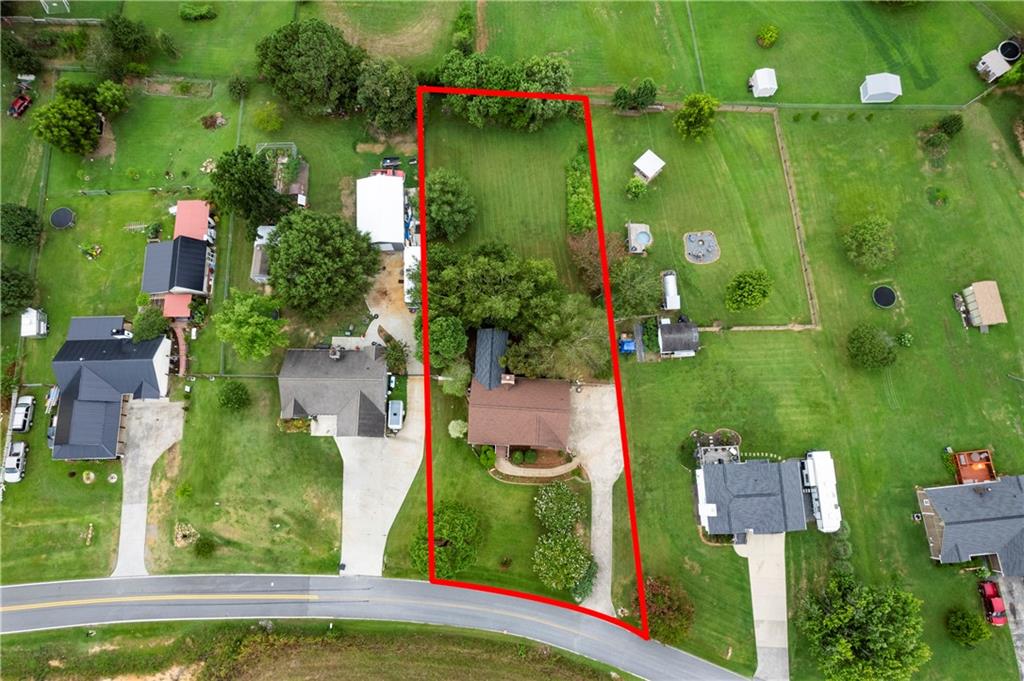 520 Brown Farm Road Southwest Cartersville, GA 30120 - Photo 16 of 16 an aerial view of a house