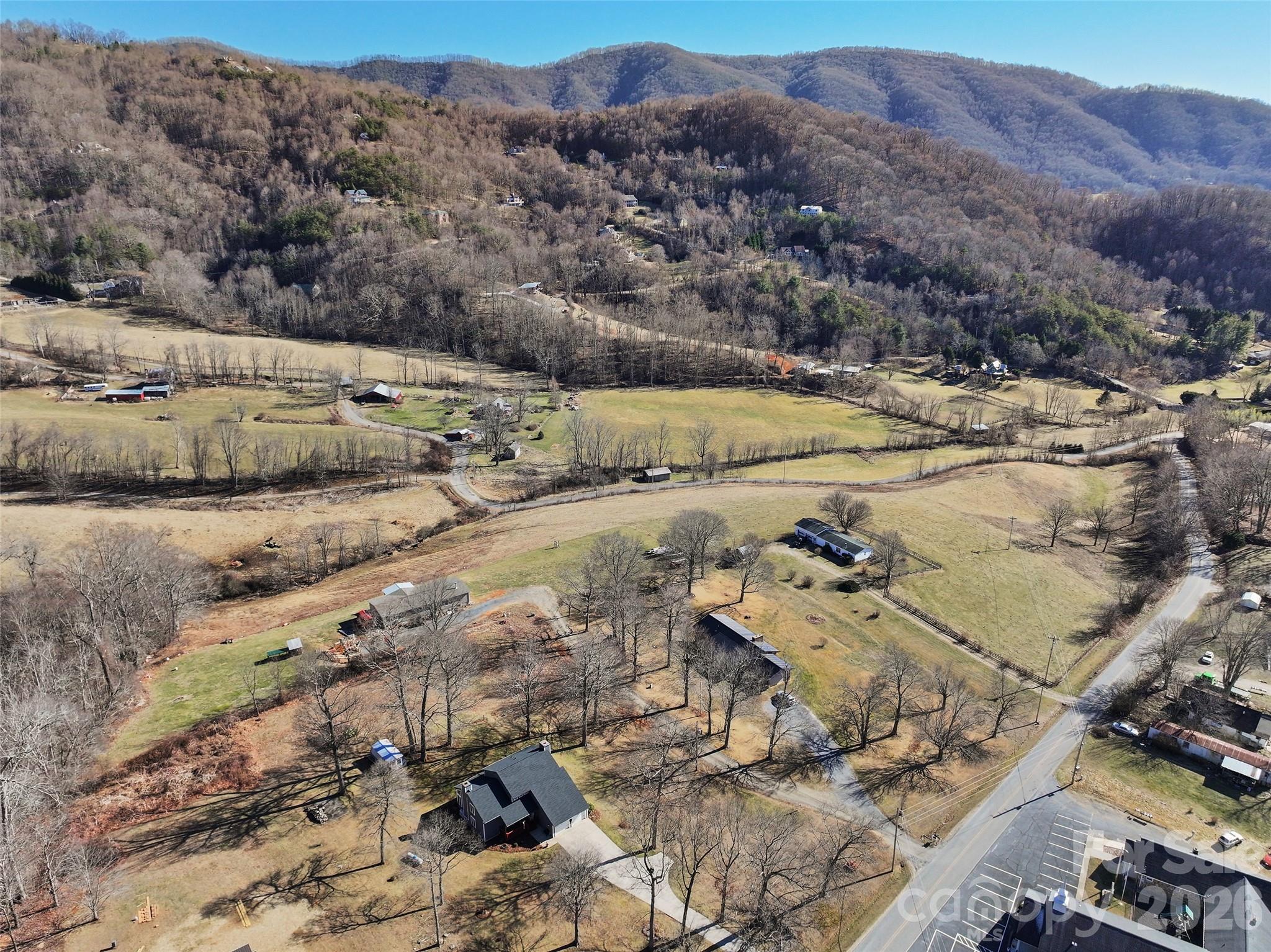 1672 Worley Cove Road Canton, NC 28716 - Photo 39 of 39 an aerial view of house with a yard