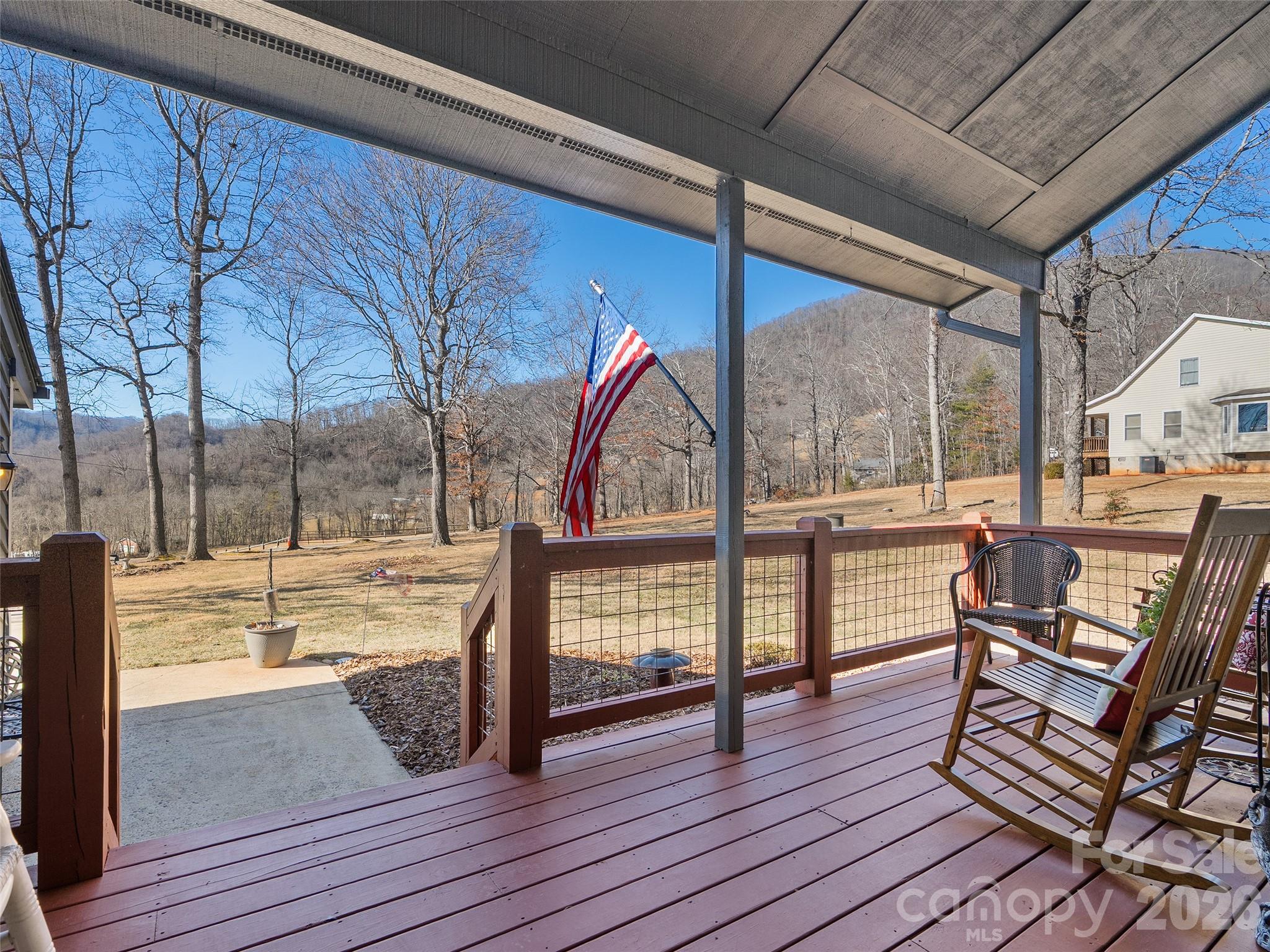 1672 Worley Cove Road Canton, NC 28716 - Photo 7 of 39 a view of swimming pool with seating space