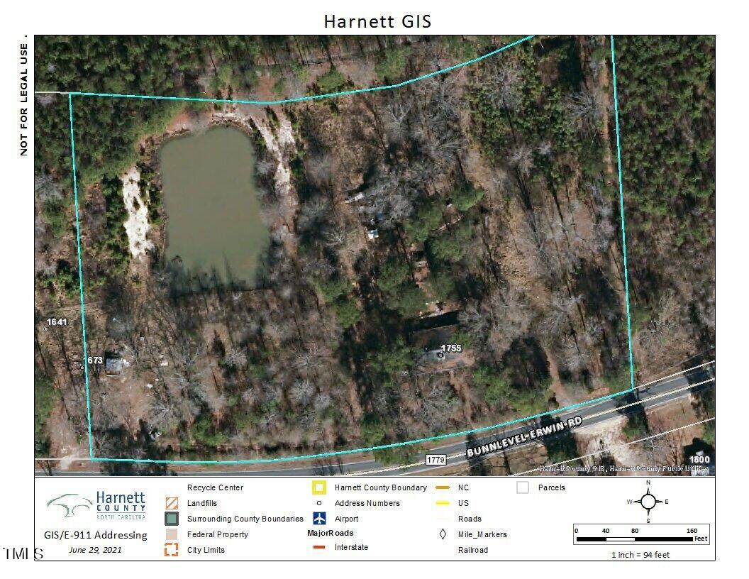 1755 BUNNLEVEL ERWIN RD GIS
