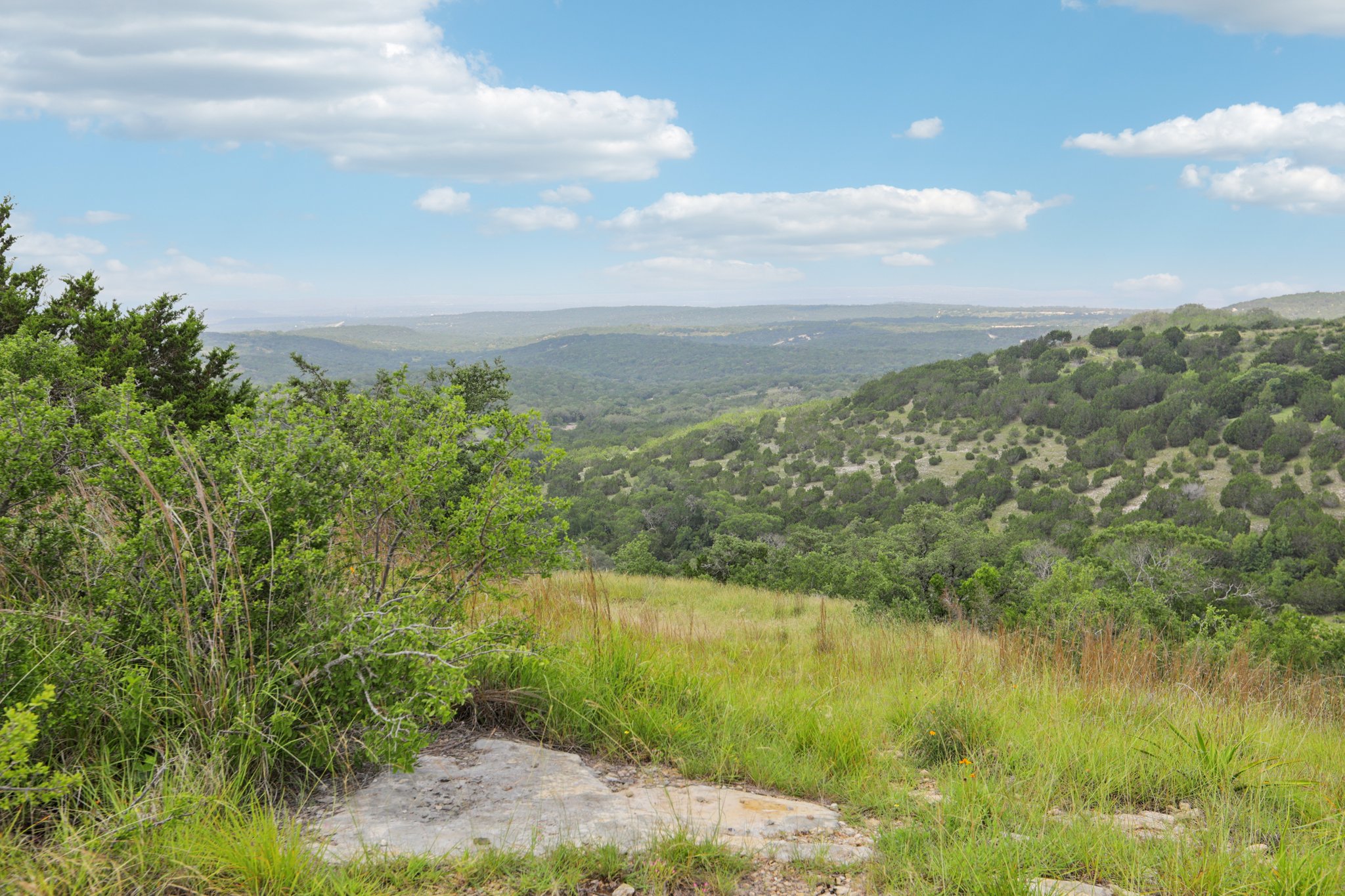 144 Cherokee Ridge Bertram, TX 78605 - Photo 6 of 32 View of mountain backdrop with a heavily wooded area