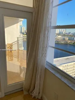 a view of front door