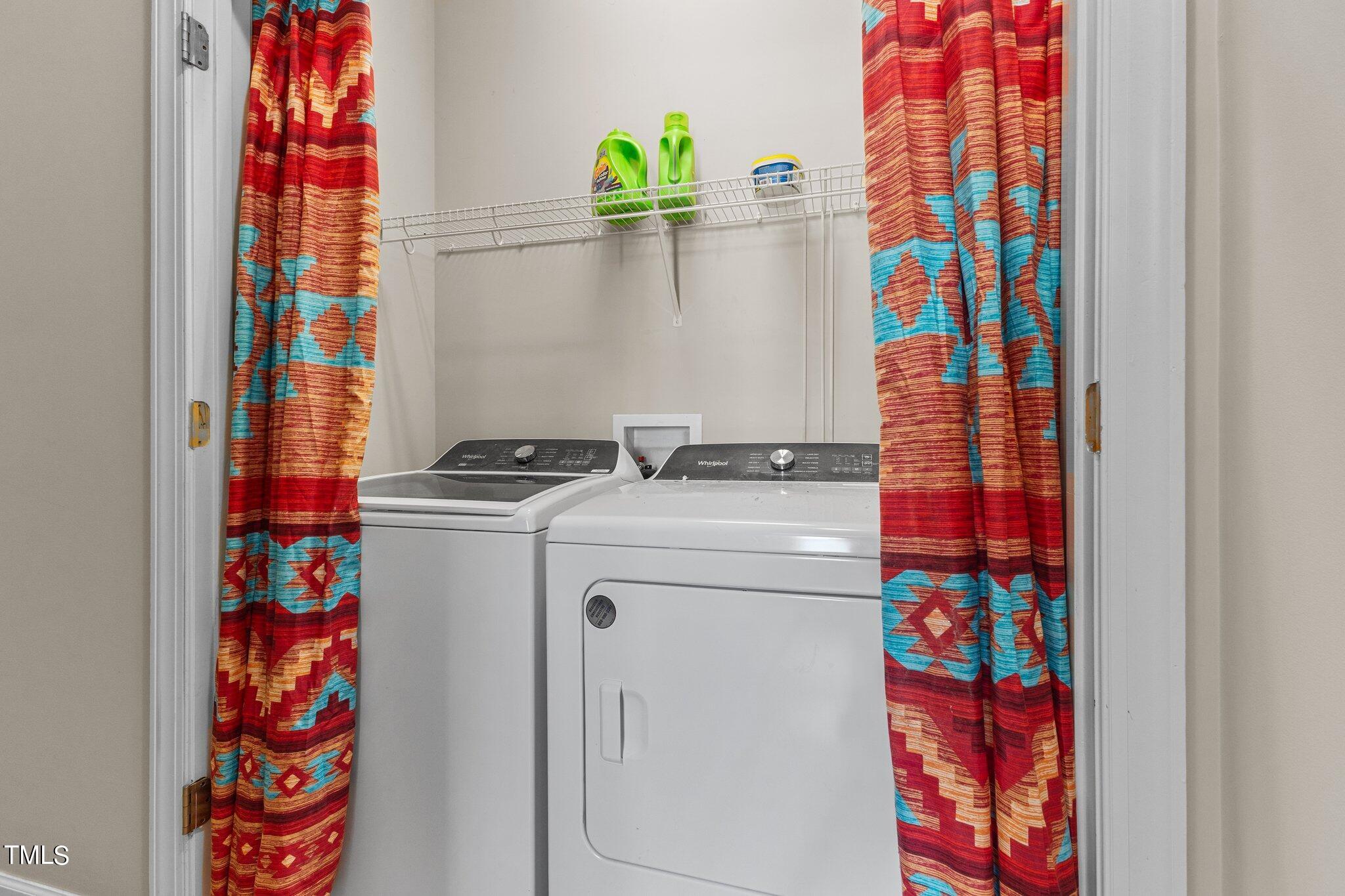 156 Williams Creek Drive Erwin, NC 28339 - Photo 9 of 37 a utility room with dryer and washer