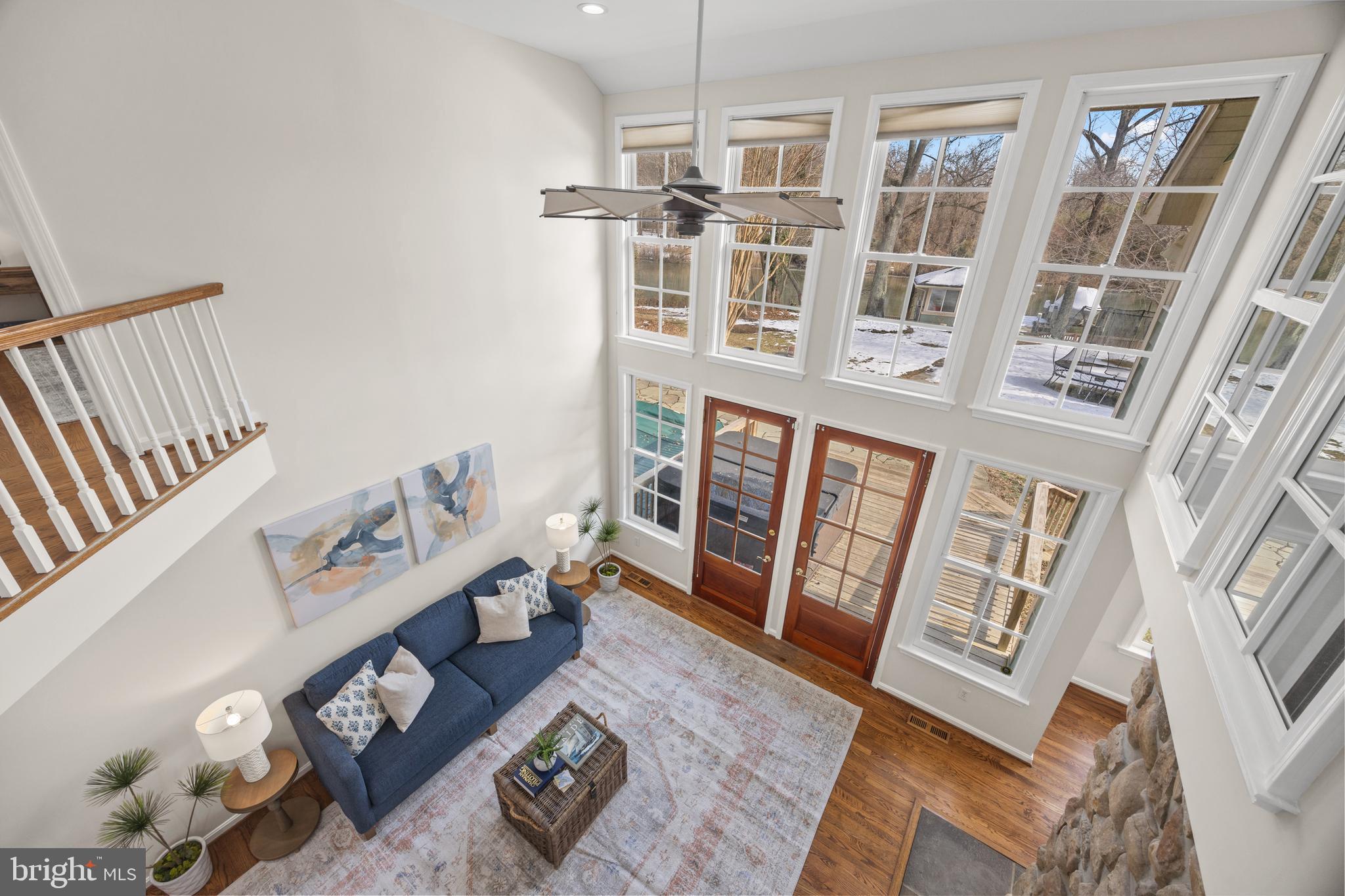 1701 River Road Annapolis, MD 21409 - Photo 15 of 35 View from catwalk on upper level