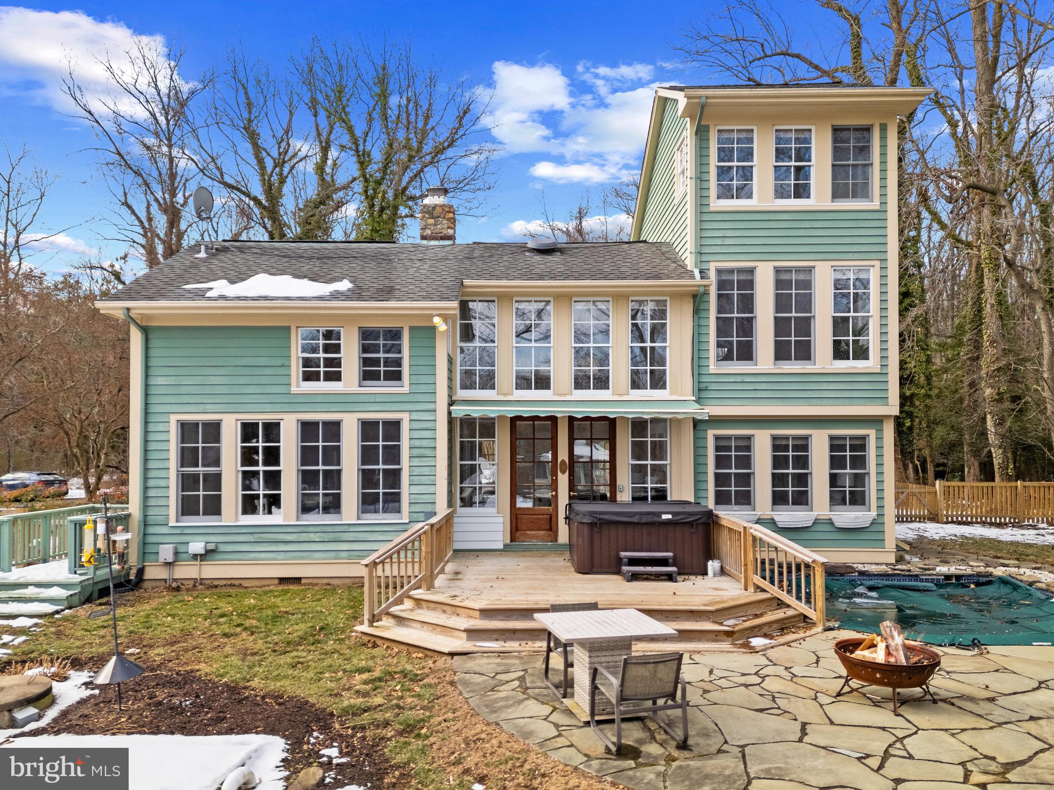 1701 River Road Annapolis, MD 21409 - Photo 27 of 35 View of rear of home and pool