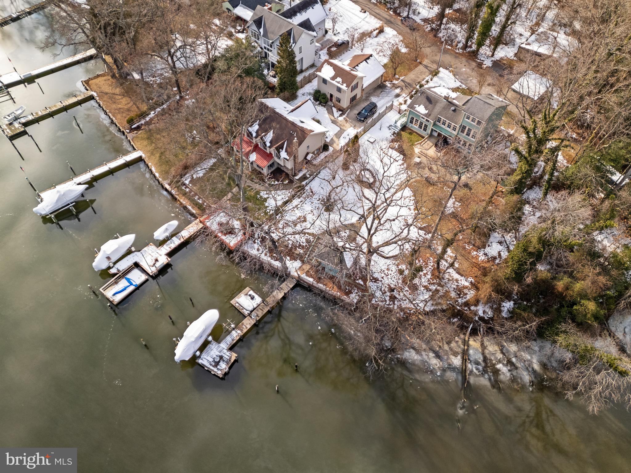 1701 River Road Annapolis, MD 21409 - Photo 33 of 35 68 feet of waterfrontage on Meredith Creek