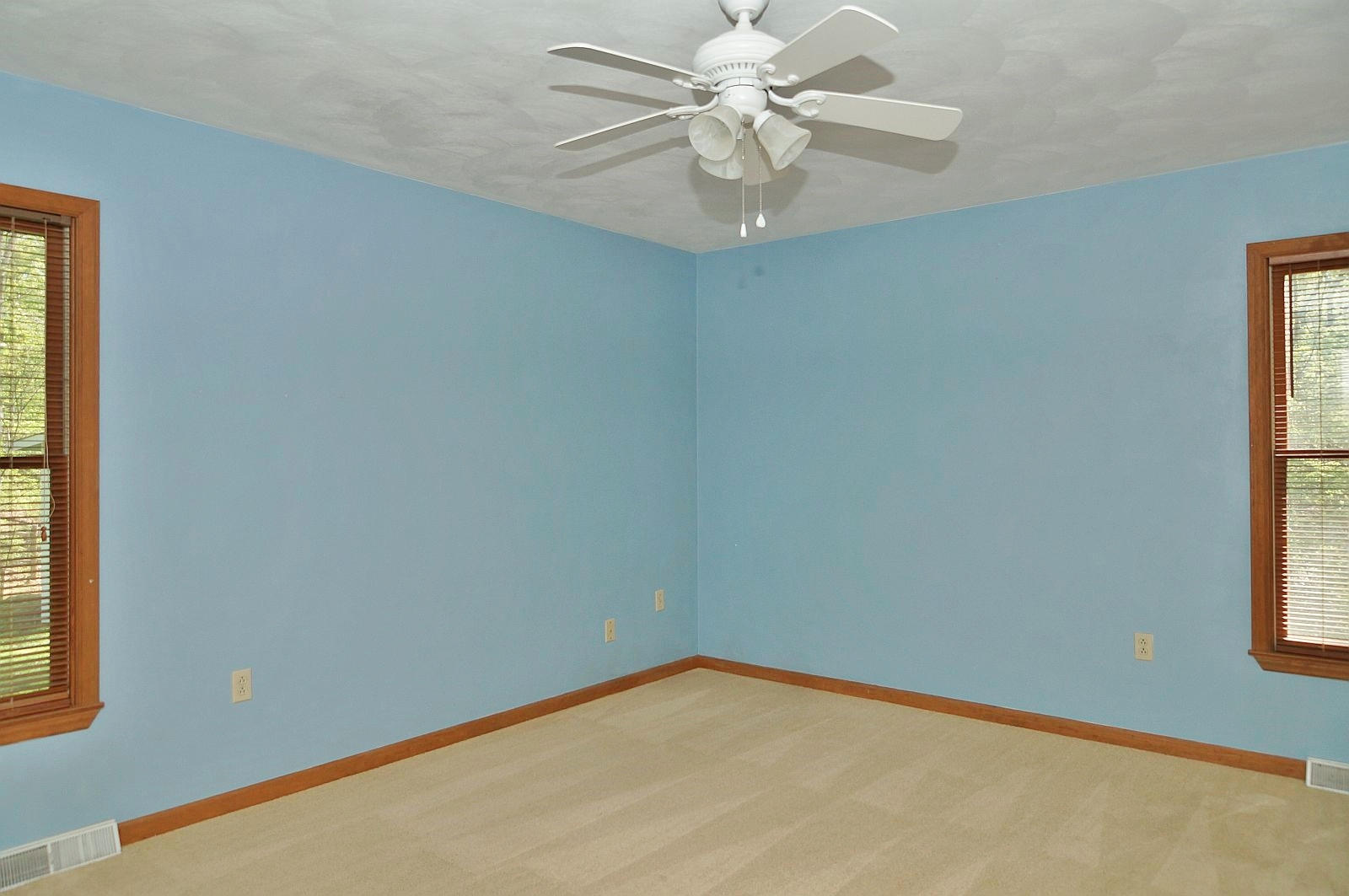 35 Oak Leaf Drive Blue Ridge, VA 24064 - Photo 14 of 36 an empty room with a window and a fan