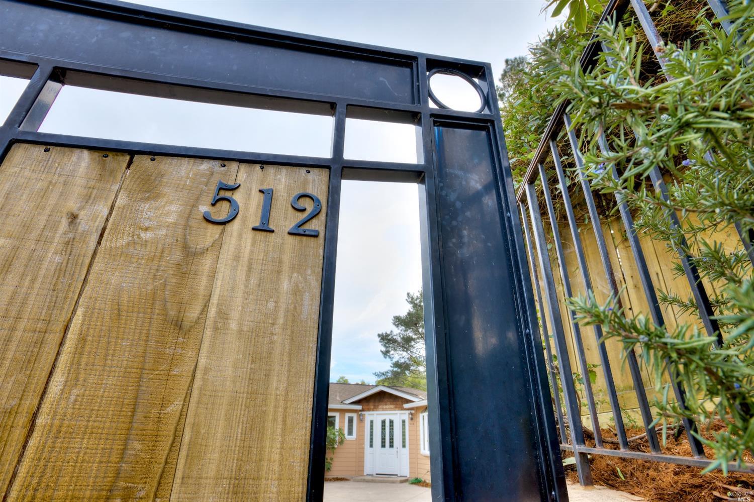 512 Bret Harte Road San Rafael, CA 94901 - Photo 1 of 1 a view of a door and an entrance