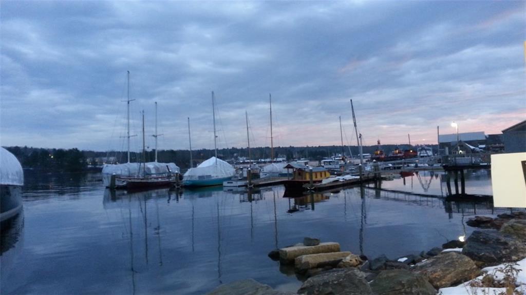 Lot#7 Ryan Road Belfast, ME 04915 - Photo 12 of 21 Front Street Shipyard Harbor in winter