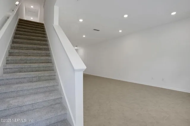 a view of entryway and hall