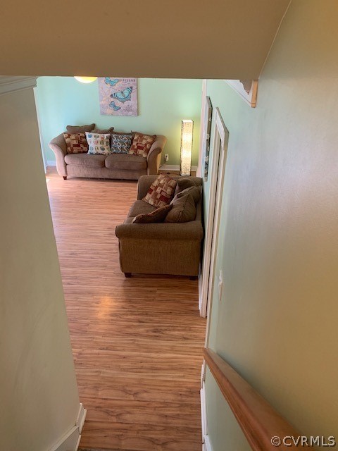 300 Chasnell Road North Chesterfield, VA 23236 - Photo 14 of 25 View from upstairs hallway to Living Room.