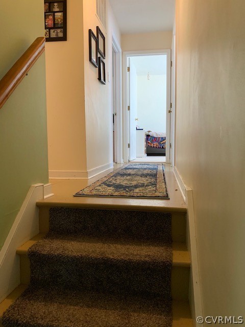 300 Chasnell Road North Chesterfield, VA 23236 - Photo 15 of 25 View from Living room to Upstairs Hallway (bath is