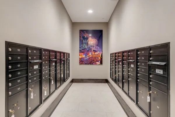 a view of a patio with couches table and chairs and potted plants
