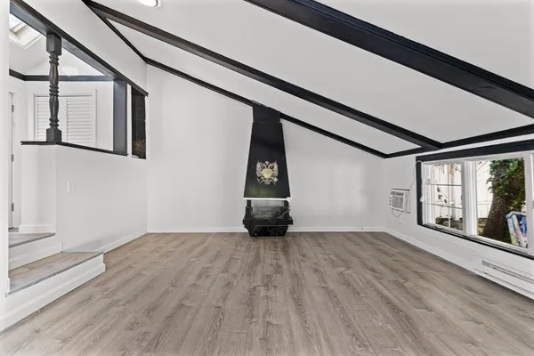 wooden floor in a room