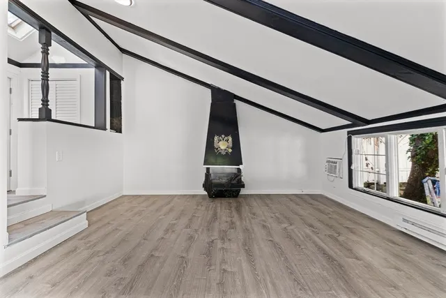 wooden floor in a room