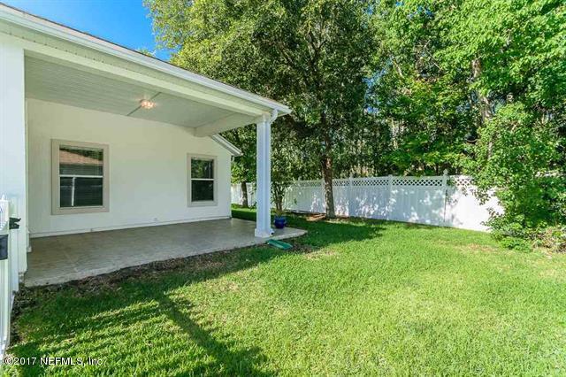 1753 Keswick Road St. Augustine, FL 32084 - Photo 18 of 26 a view of back yard of the house