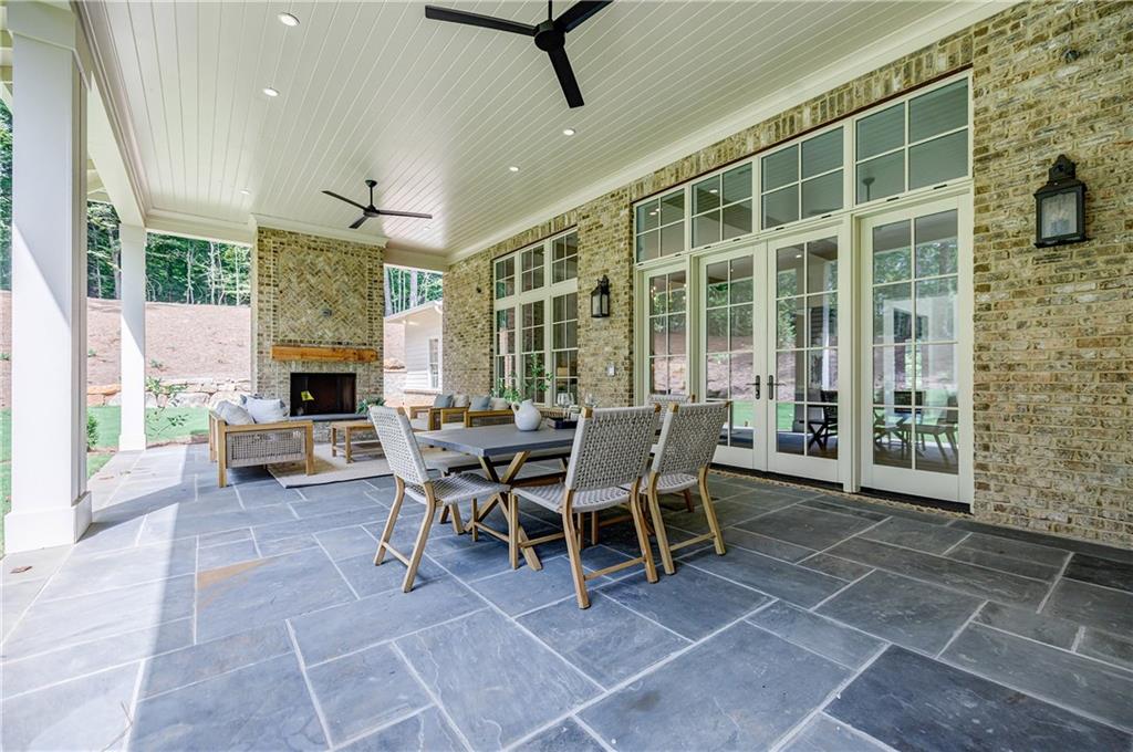 125 Laurel Brk Lane Canton, GA 30115 - Photo 50 of 50 a view of a dining room with furniture window and outside view