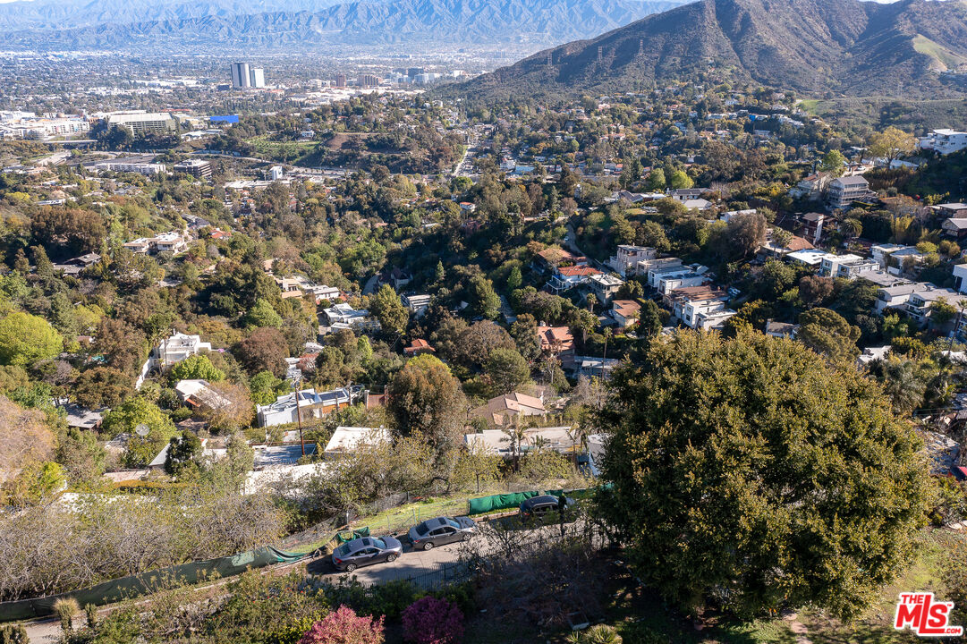 7315 Pyramid Place Los Angeles, CA 90046 - Photo 8 of 14 an aerial view of residential houses with outdoor space and trees