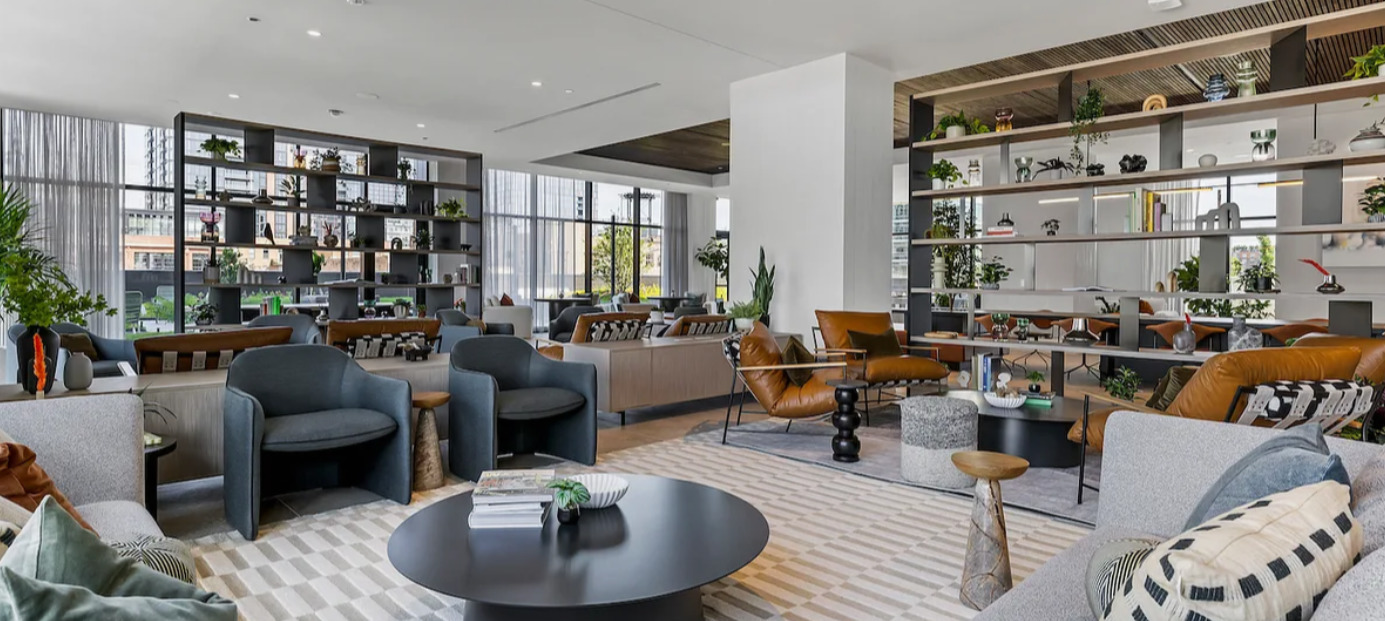 225 North Elizabeth Street, Unit 709 Chicago, IL 60607 - Photo 18 of 31 a living room with furniture and a large window