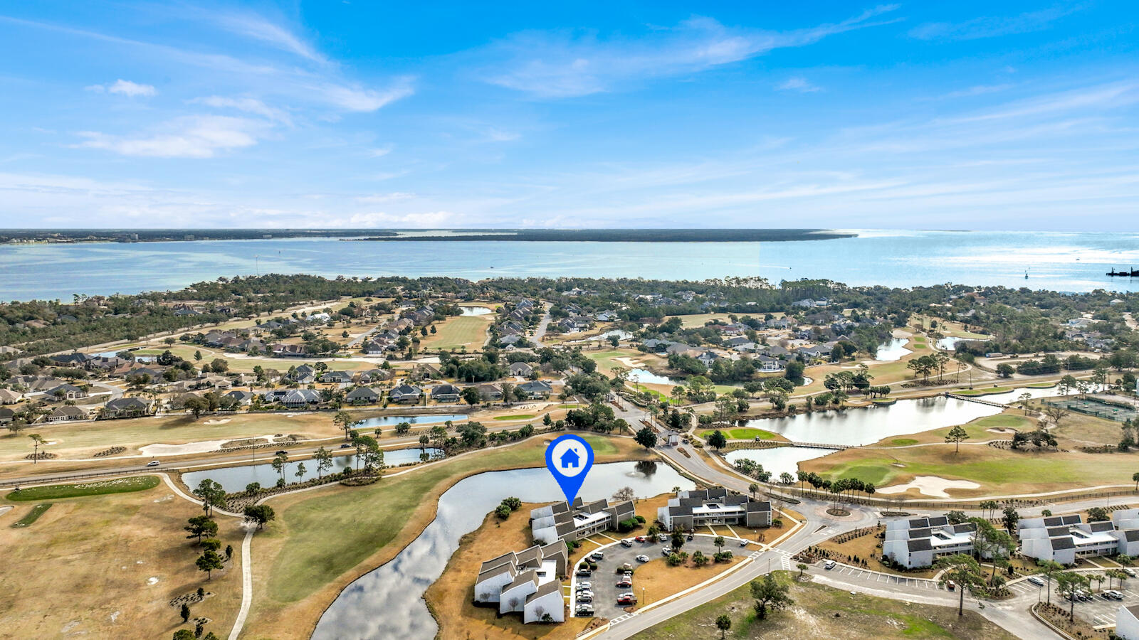 4725 Bay Point Road, Unit 261 Panama City Beach, FL 32408 - Photo 32 of 38 an aerial view of a city