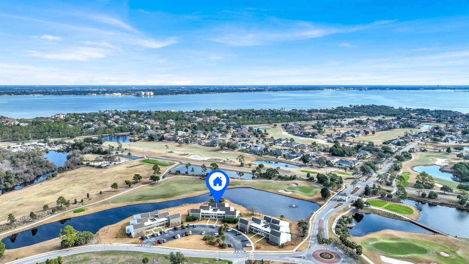 4725 Bay Point Road, Unit 261 Panama City Beach, FL 32408 - Photo 36 of 38 an aerial view of a city