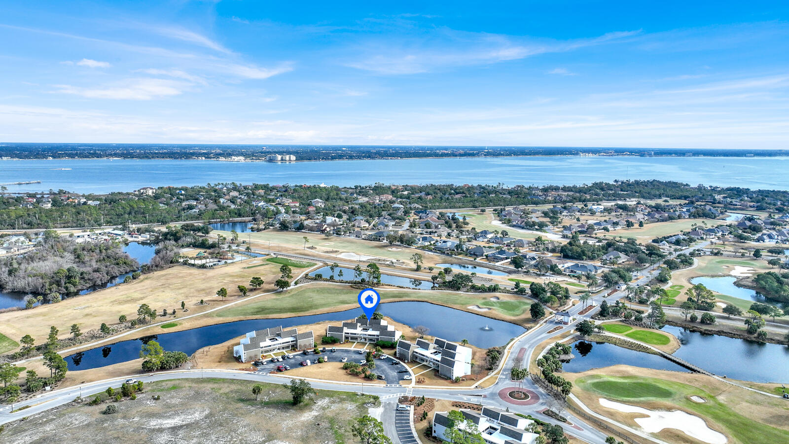 4725 Bay Point Road, Unit 261 Panama City Beach, FL 32408 - Photo 37 of 38 an aerial view of a city