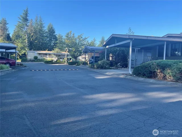 a view of a house with a garden