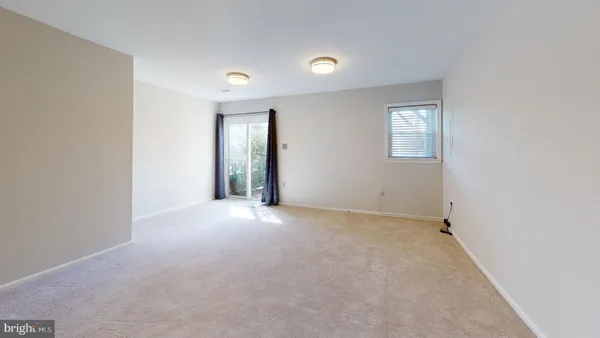 a view of empty room
