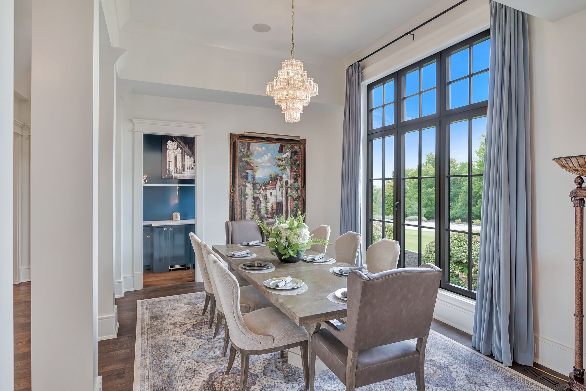 467 Canterbury Rise Franklin, TN 37067 - Photo 13 of 100 a dining room with furniture a chandelier and window