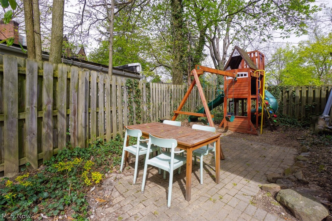 3386 Kenmore Road Shaker Heights, OH 44122 - Photo 33 of 35 View of patio / terrace with a playground