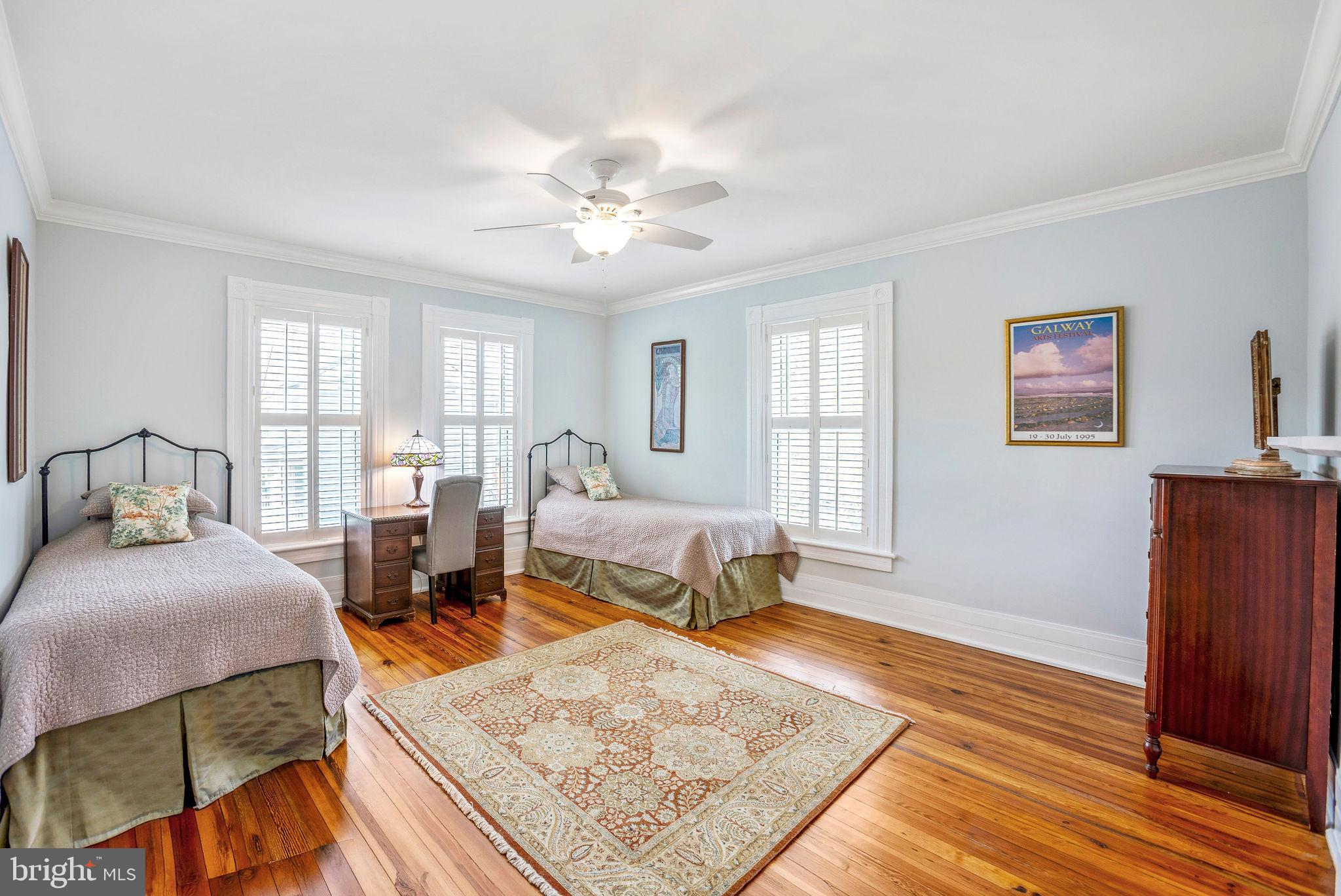 558 Gay Street Washington, VA 22747 - Photo 30 of 52 a bed room with a bed and a couch